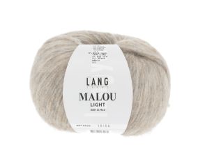 Pelote d'Alpaga et laine MALOU LIGHT - LANG YARNS