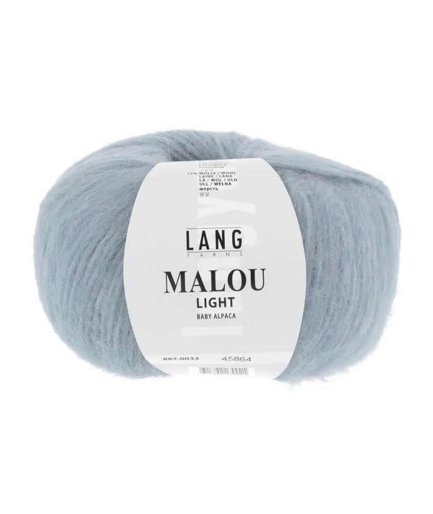 Pelote d'Alpaga et laine MALOU LIGHT - LANG YARNS Pelote d'Alpaga et laine MALOU LIGHT - LANG YARNS