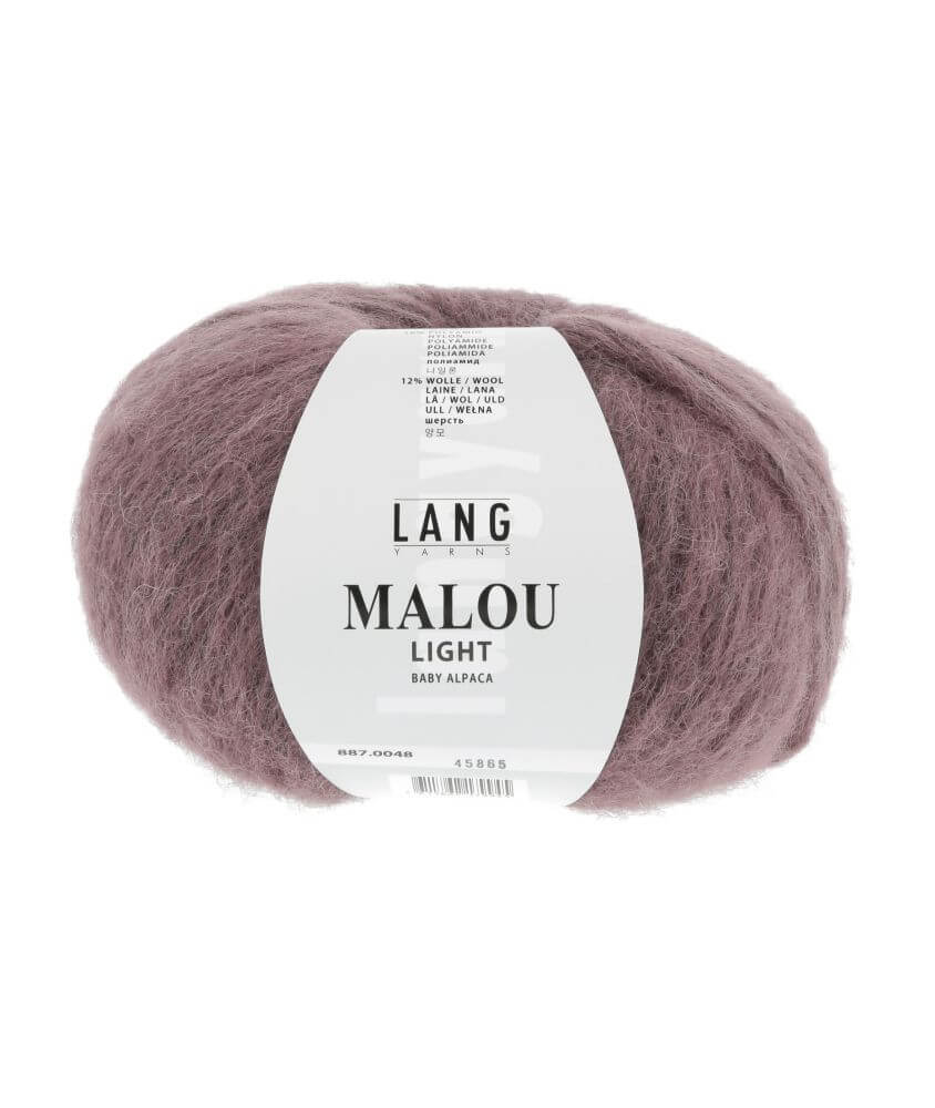 Pelote d'Alpaga et laine MALOU LIGHT - LANG YARNS