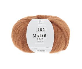 Pelote d'Alpaga et laine MALOU LIGHT - LANG YARNS