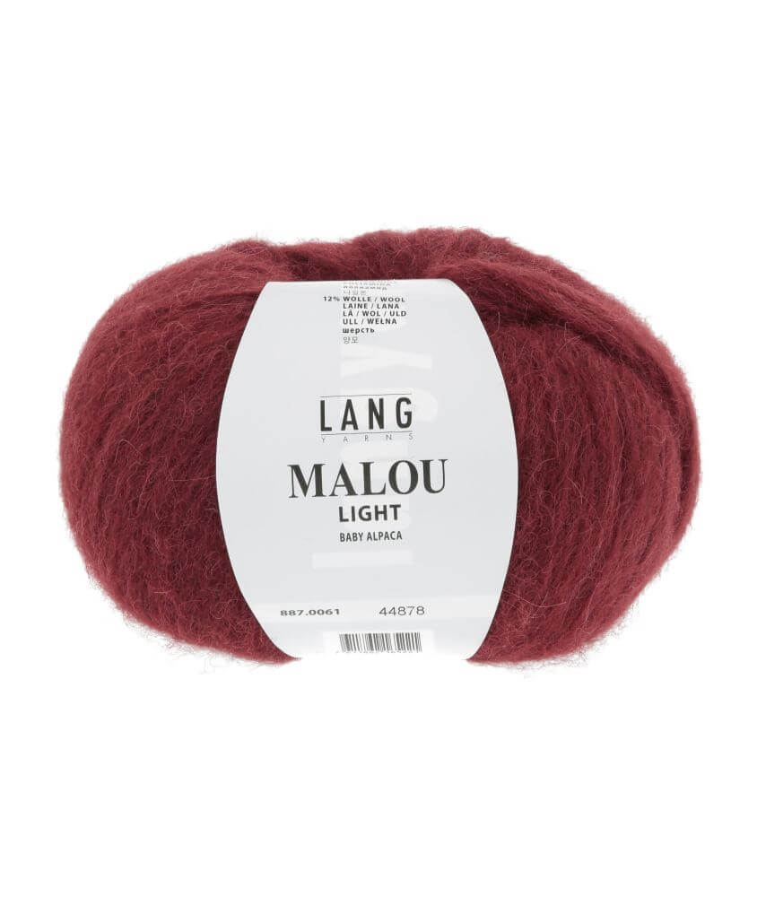 Pelote d'Alpaga et laine MALOU LIGHT - LANG YARNS