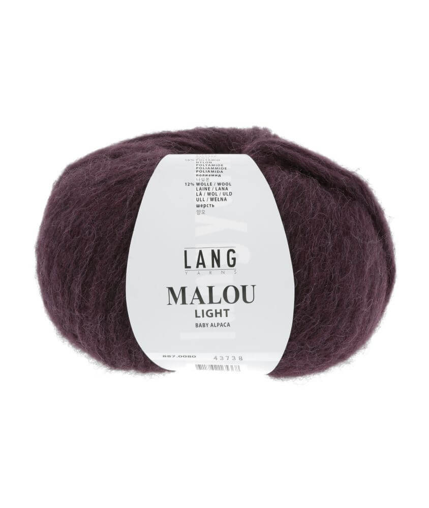 Pelote d'Alpaga et laine MALOU LIGHT - LANG YARNS