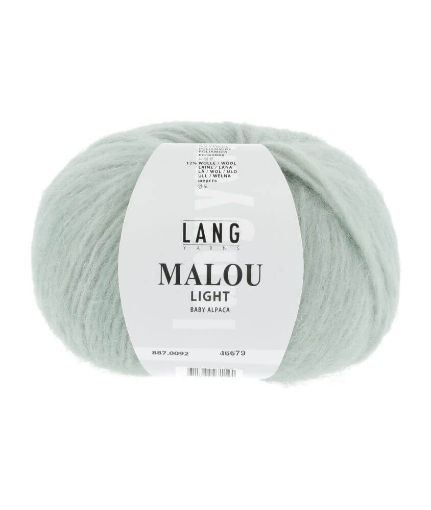 Pelote d'Alpaga et laine MALOU LIGHT - LANG YARNS