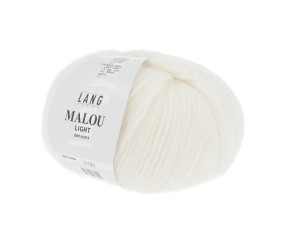 Pelote d'Alpaga et laine MALOU LIGHT - LANG YARNS