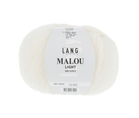 Pelote d'Alpaga et laine MALOU LIGHT - LANG YARNS