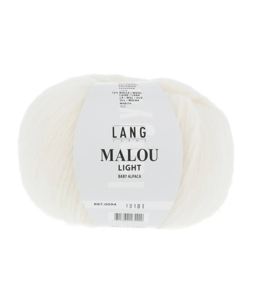 Pelote d'Alpaga et laine MALOU LIGHT - LANG YARNS