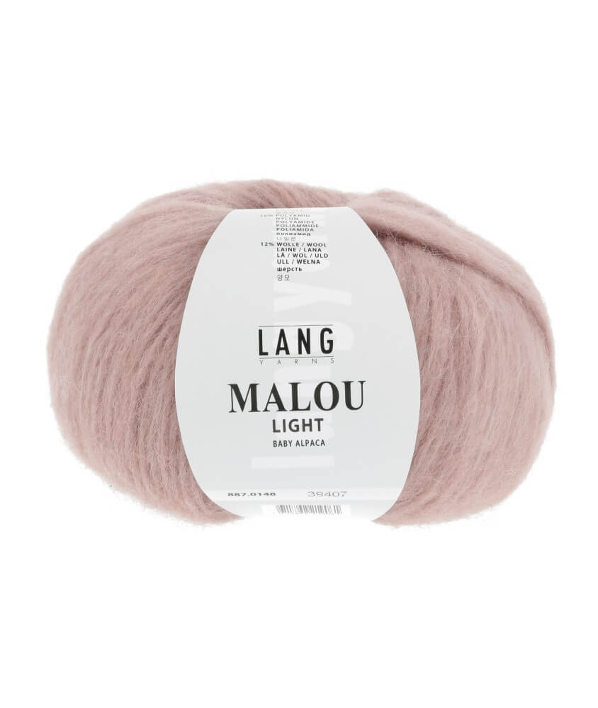 Pelote d'Alpaga et laine MALOU LIGHT - LANG YARNS Pelote d'Alpaga et laine MALOU LIGHT - LANG YARNS