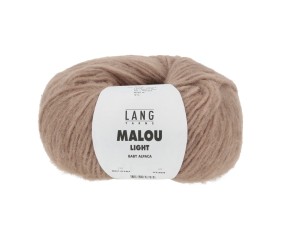 Pelote d'Alpaga et laine MALOU LIGHT - LANG YARNS