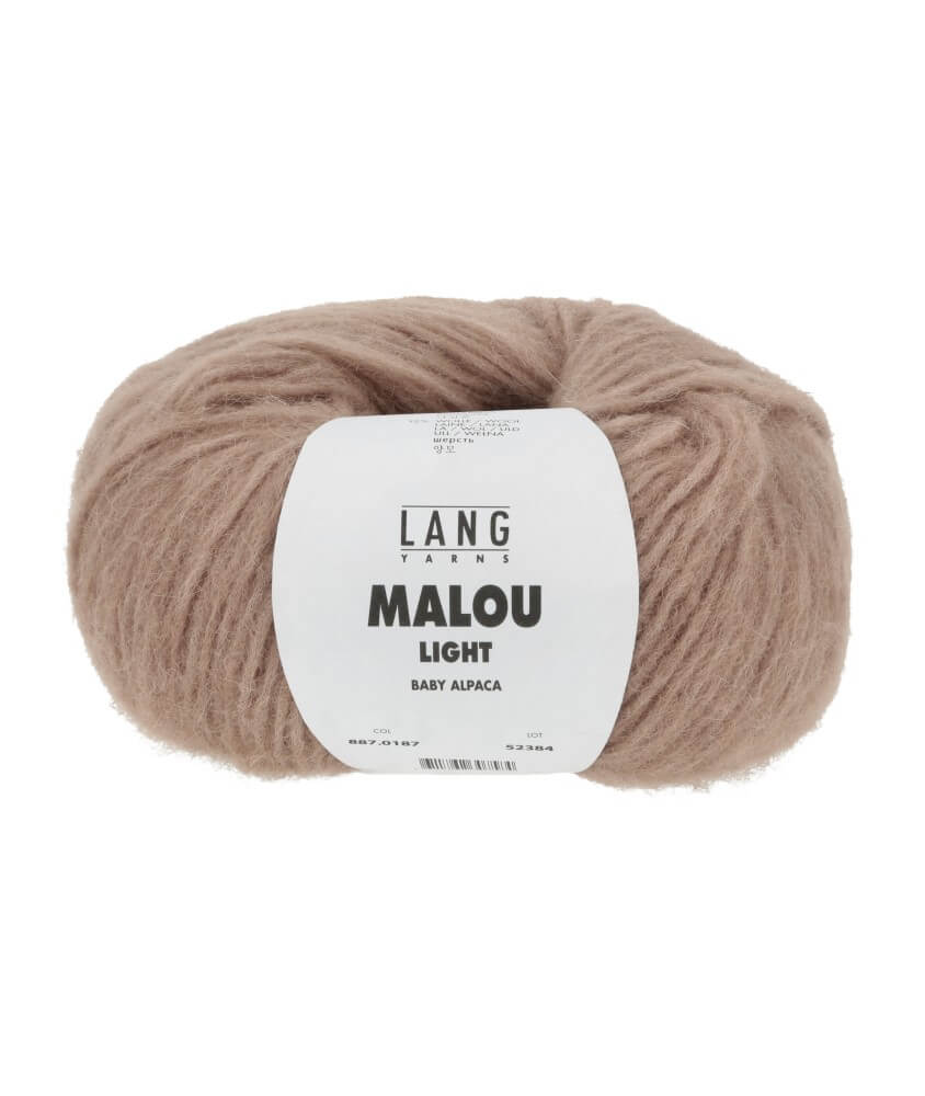 Pelote d'Alpaga et laine MALOU LIGHT - LANG YARNS