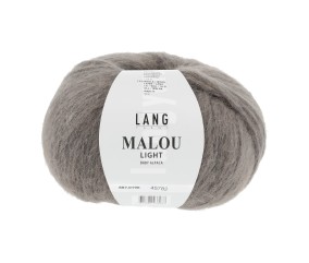 Pelote d'Alpaga et laine MALOU LIGHT - LANG YARNS