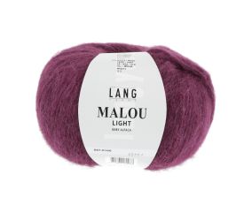 Pelote d'Alpaga et laine MALOU LIGHT - LANG YARNS