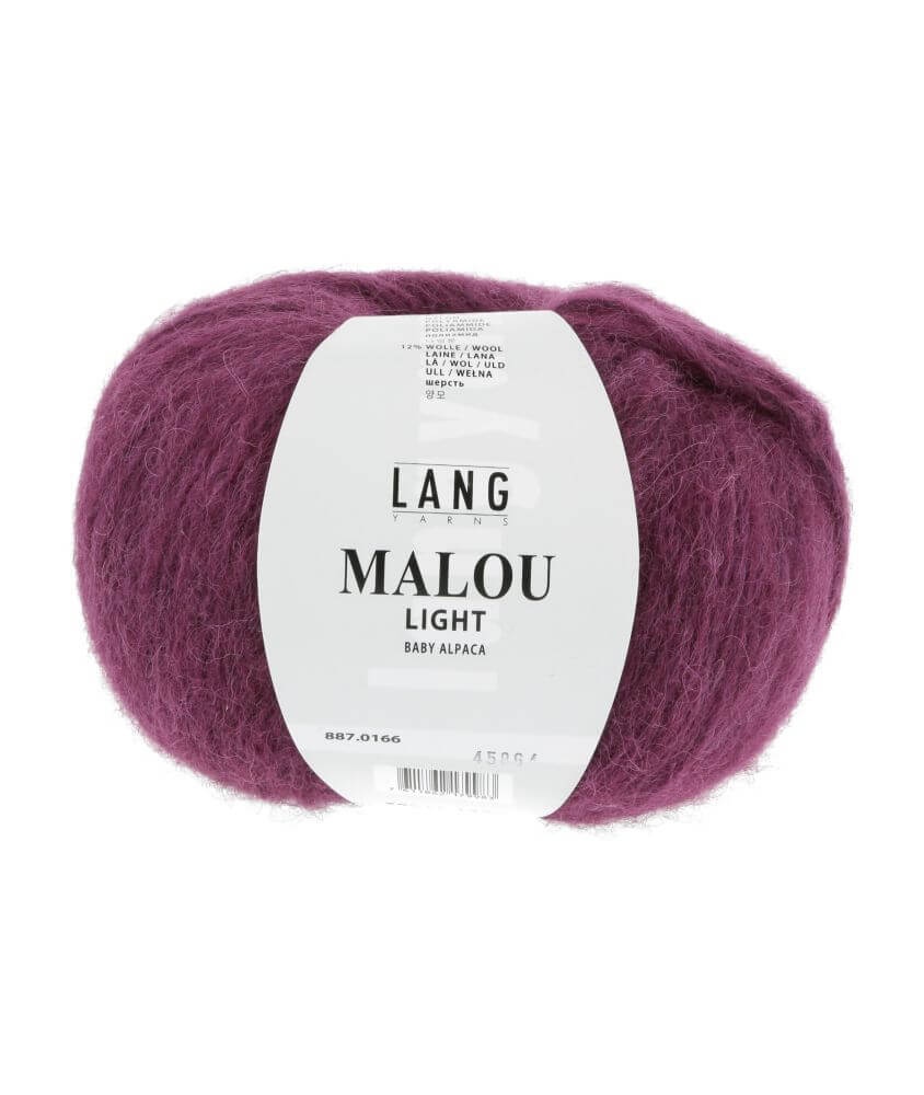 Pelote d'Alpaga et laine MALOU LIGHT - LANG YARNS