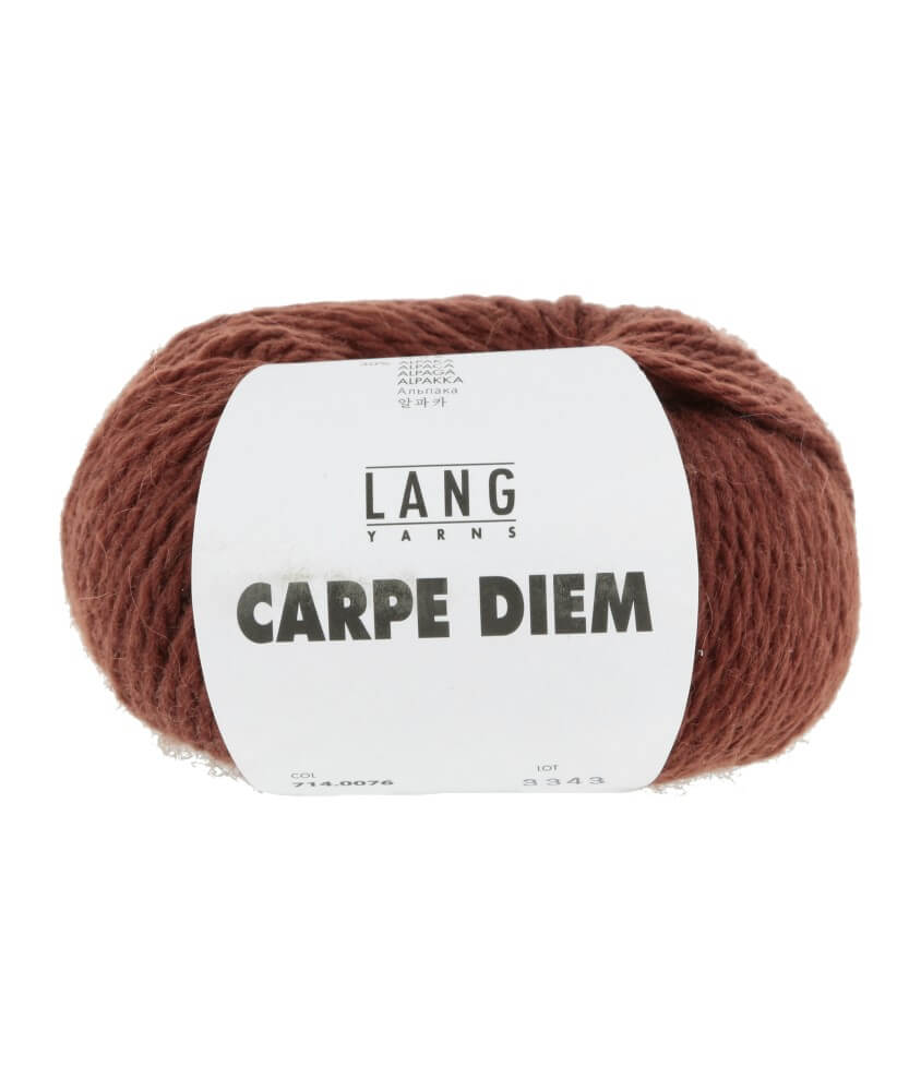 Pelote de Laine et Alpaga à tricoter CARPE DIEM - Lang Yarns