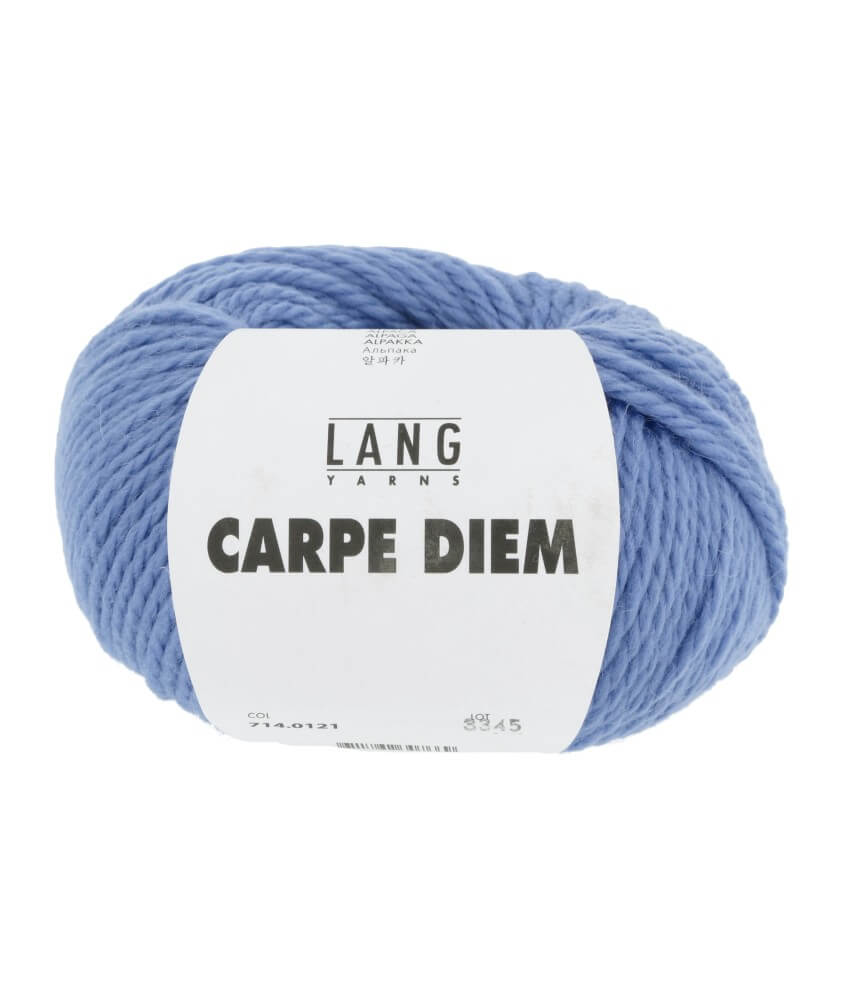 Pelote de Laine et Alpaga à tricoter CARPE DIEM - Lang Yarns