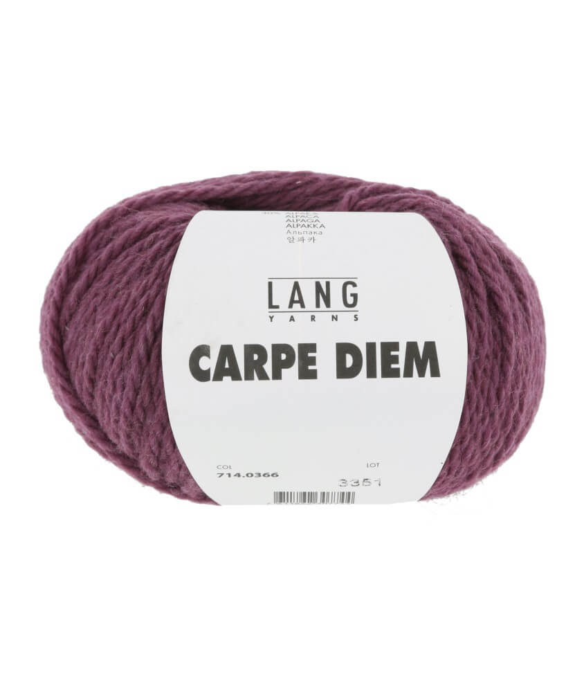 Pelote de Laine et Alpaga à tricoter CARPE DIEM - Lang Yarns