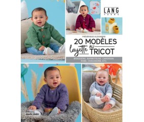 20 Modèles Layette au tricot - Lang Yarns - Marie Claire