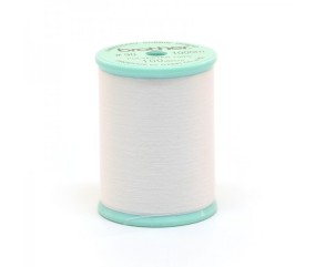 Fil de canette pour broderie blanc n°90 - Brother