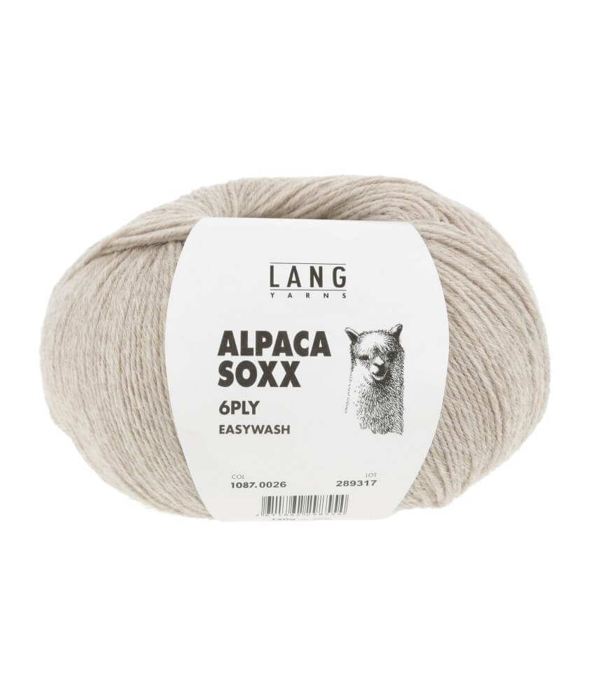 Pelote de laine Alpaca Soxx 6-PLY - 150GR - Lang Yarns