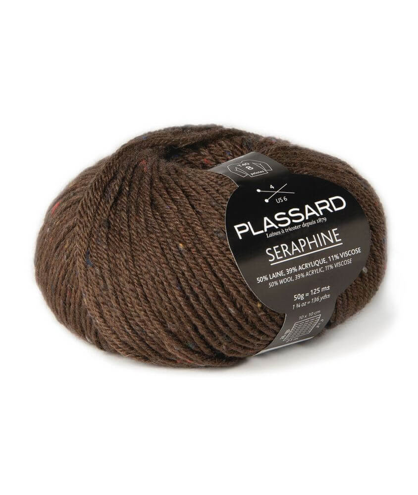 Pelote de laine à tricoter SERAPHINE- Plassard