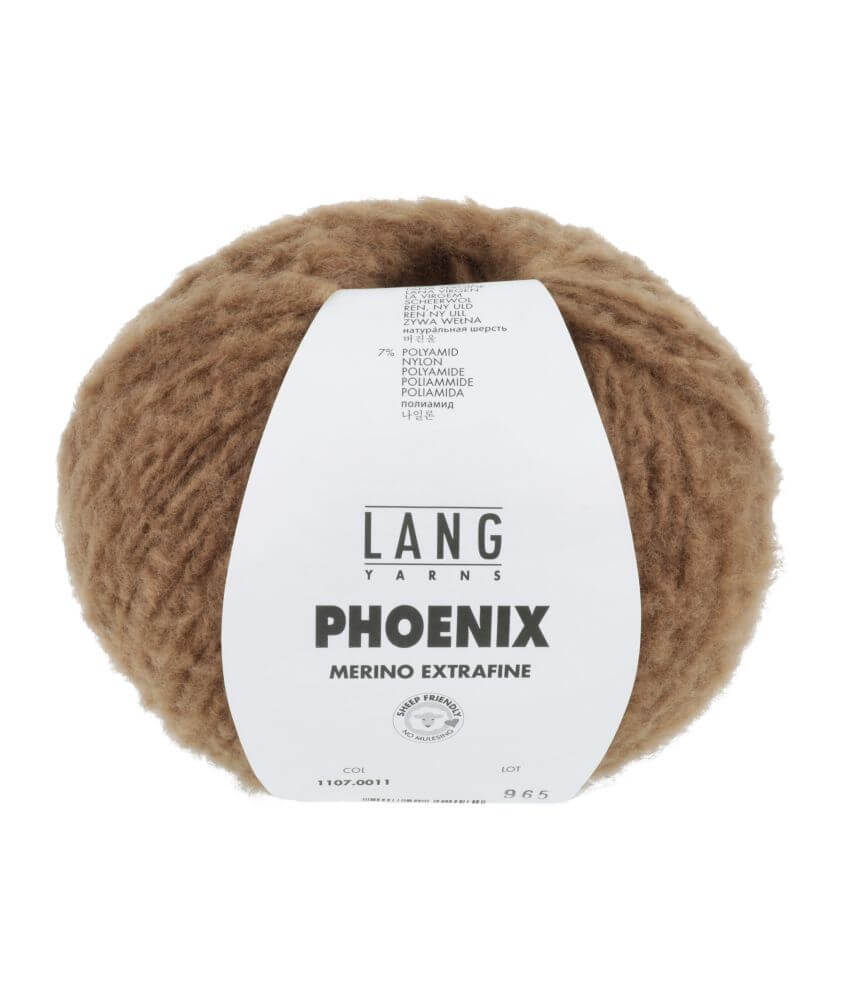 Pelote de laine à tricoter PHOENIX - 100GR - Lang Yarns Pelote de laine à tricoter PHOENIX - 100GR - Lang Yarns