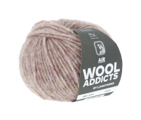 Pelote de Laine à tricoter AIR - Wool Addicts - 0009 Rose (2)