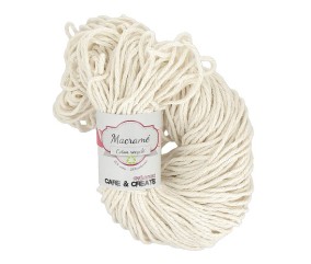 Echeveau macramé en coton recyclé 250GR - Care & Create