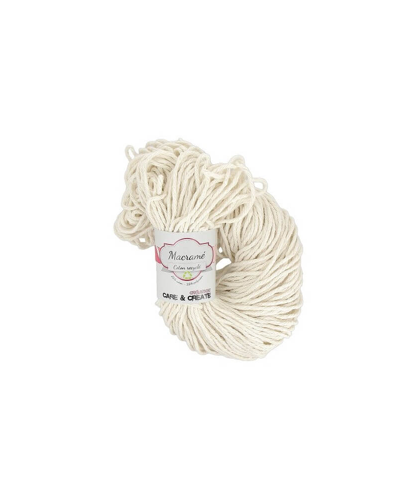 Echeveau macramé en coton recyclé 250GR - Care & Create