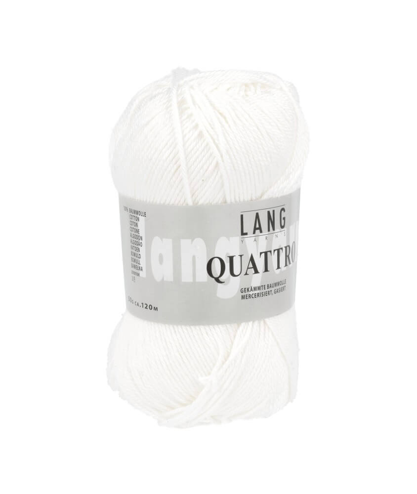 Fil à tricoter 100% coton QUATTRO - Lang Yarns Fil à tricoter 100% coton QUATTRO - Lang Yarns