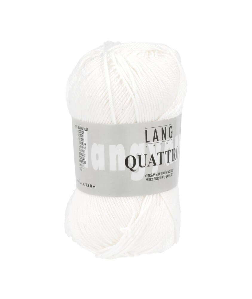 Fil à tricoter 100% coton QUATTRO - Lang Yarns