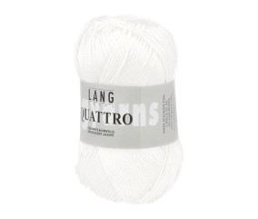 Fil à tricoter 100% coton QUATTRO - Lang Yarns