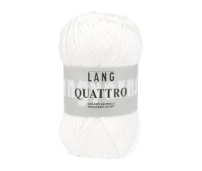 Fil à tricoter 100% coton QUATTRO - Lang Yarns