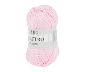 Fil à tricoter 100% coton QUATTRO - Lang Yarns