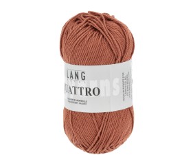 Fil à tricoter 100% coton QUATTRO - Lang Yarns