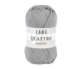 Fil à tricoter 100% coton QUATTRO - Lang Yarns
