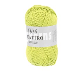 Fil à tricoter 100% coton QUATTRO - Lang Yarns