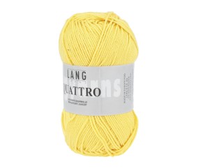 Fil à tricoter 100% coton QUATTRO - Lang Yarns