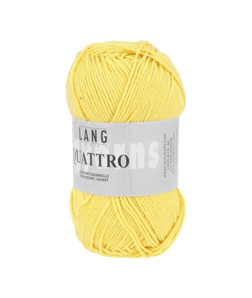 Fil à tricoter 100% coton QUATTRO - Lang Yarns