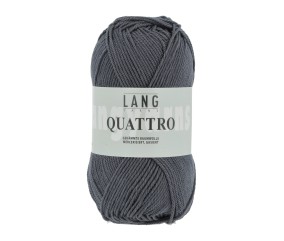 Fil à tricoter 100% coton QUATTRO - Lang Yarns