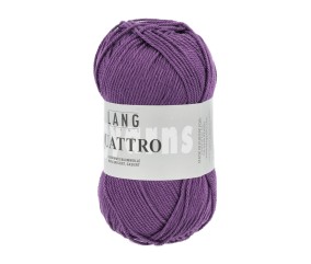 Fil à tricoter 100% coton QUATTRO - Lang Yarns