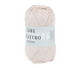 Fil à tricoter 100% coton QUATTRO - Lang Yarns