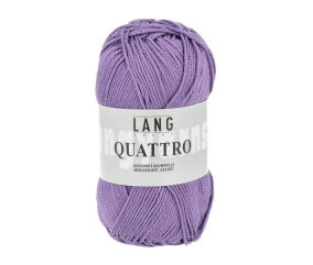 Fil à tricoter 100% coton QUATTRO - Lang Yarns