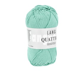 Fil à tricoter 100% coton QUATTRO - Lang Yarns - PPSC