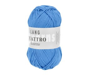 Fil à tricoter 100% coton QUATTRO - Lang Yarns