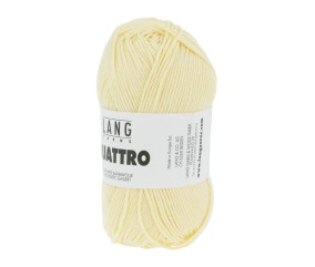 Fil à tricoter 100% coton QUATTRO - Lang Yarns