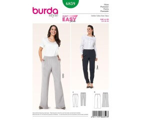 Patron Burda 6859 Pantalon du 44 au 60