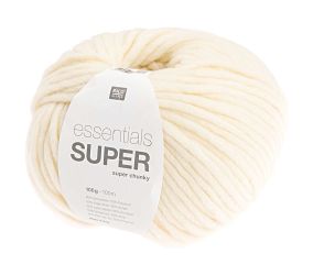 Découvrez la Chaleur et la Facilité avec la Pelote de Laine ESSENTIALS SUPER SUPER CHUNKY - 100 GR - Rico Design