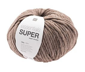 Découvrez la Chaleur et la Facilité avec la Pelote de Laine ESSENTIALS SUPER SUPER CHUNKY - 100 GR - Rico Design