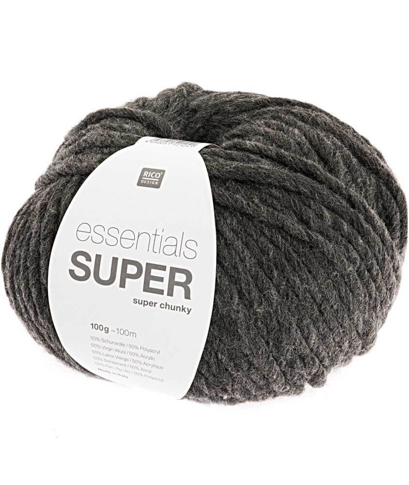 Découvrez la Chaleur et la Facilité avec la Pelote de Laine ESSENTIALS SUPER SUPER CHUNKY - 100 GR - Rico Design