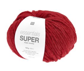 Découvrez la Chaleur et la Facilité avec la Pelote de Laine ESSENTIALS SUPER SUPER CHUNKY - 100 GR - Rico Design