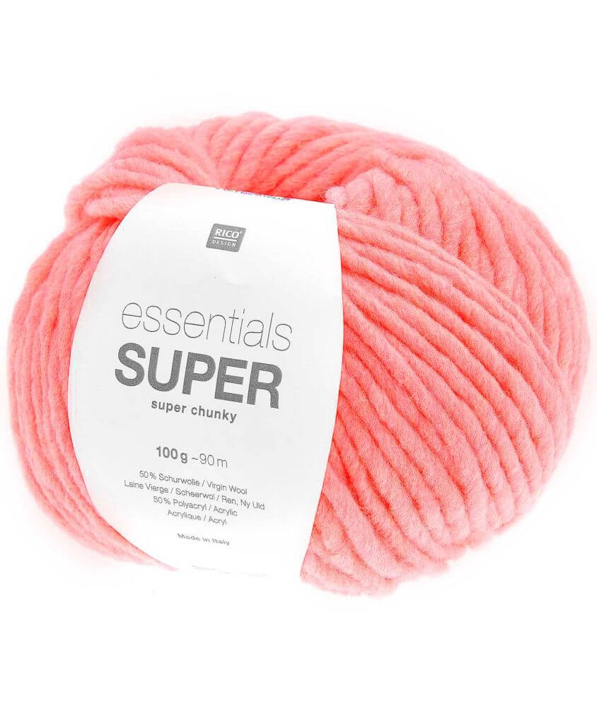 Découvrez la Chaleur et la Facilité avec la Pelote de Laine ESSENTIALS SUPER SUPER CHUNKY - 100 GR - Rico Design